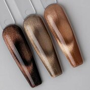 Serebro, Гель-лак Кошачий глаз Choco cat №03 (8 мл)