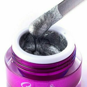 Serebro, Гель-краска без липкого слоя (серебро, 5 мл) (Акция)