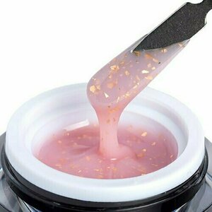 Serebro, Моделирующий гель с крупной поталью №12 (15 мл) (Акция)