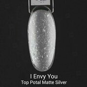 I Envy You, Top Potal Matte Silver - Матовый топ без липкого слоя (10 g) (Акция)