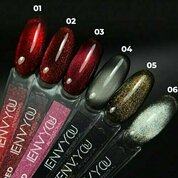 I Envy You, Гель-лак Кошачий глаз - BlackRed №01 (10 g) (Акция)