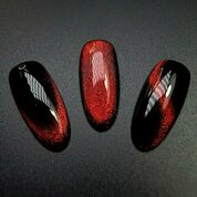 I Envy You, Гель-лак Кошачий глаз - BlackRed №01 (10 g) (Акция)