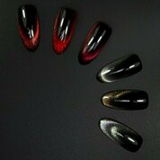 I Envy You, Гель-лак Кошачий глаз - BlackRed №02 (10 g) (Акция)