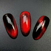 I Envy You, Гель-лак Кошачий глаз - BlackRed №02 (10 g) (Акция)