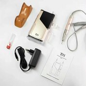 T&H, Аппарат для маникюра TH-105H с бесщеточным микромотором (35000 об., 45В, розовый)