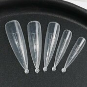 Nail Republic, Верхние формы - Салонный миндаль (120 шт)