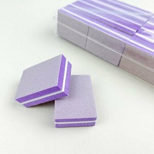 Kristaller, Бафик для ногтей малый (Фиолетовый, 3,5х2,5 см, 25 шт)