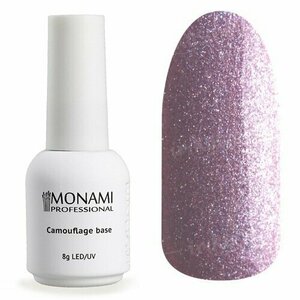 Monami, Вase Aurora Pink - Светоотражающая цветная база (8 гр.) (уценка)