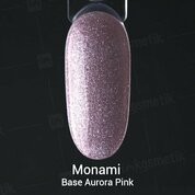 Monami, Вase Aurora Pink - Светоотражающая цветная база (8 гр.) (уценка)