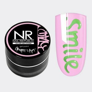 Nail Republic, Graffiti Art - Гель-краска для дизайна (розовая, 5 гр)