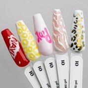 NAVI, Graffiti Gel - Гель-краска для дизайна ногтей №01 (5 мл)