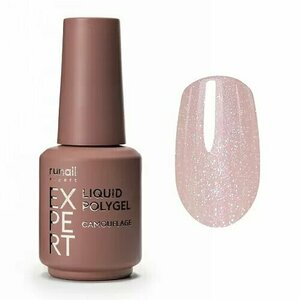ruNail, Жидкий полигель с шиммером Expert №236 (18 мл)