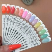 Klio Professional, Unique Gel - Жесткий гель для моделирования Гортензия (15 г.)