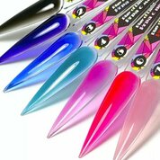 ADRICOCO, Гель-лак витражный Play of light №1 - Игра с ночью (8 мл)