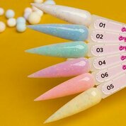 ADRICOCO, Cream Soda - Цветной гель для наращивания №2 Голубая лагуна (15 мл)