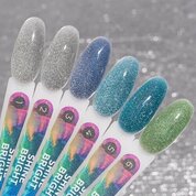 TNL, Shine bright - Гель-лак светоотражающий №01 Серебряный луч (6 мл)