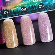 TNL, Shine bright - Гель-лак светоотражающий №07 Золотой блеск (6 мл)