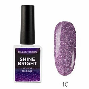 TNL, Shine bright - Гель-лак светоотражающий №10 Космическая бабочка (6 мл)