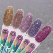 TNL, Shine bright - Гель-лак светоотражающий №11 Малиновый закат (6 мл)