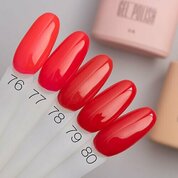 TNL, Гель-лак 8 Чувств Mini №078 - Перец чили (6 мл.)