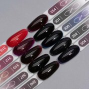 TNL, Гель-лак 8 Чувств Mini №312 - Пурпурная россыпь (6 мл)