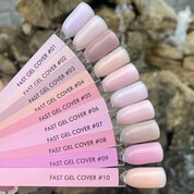 OneNail, Fast Gel Cover - Низкотемпературный гель для моделирования №9 (30 гр.)
