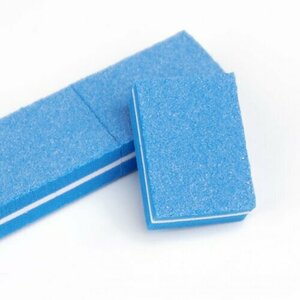 MANITA PROFESSIONAL, Мини-баф 100/180 грит (синий, 50 шт.)