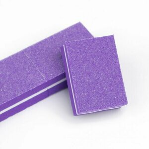 MANITA PROFESSIONAL, Мини-баф 100/180 грит (фиолетовый, 50 шт.)