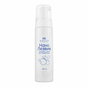MANITA PROFESSIONAL, Кератогель НАНО ЛЕЗВИЕ - Экспресс пена для педикюра (200 ml)