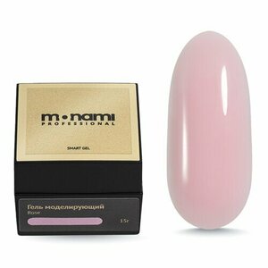 Monami, Жесткий гель для моделирования - Smart Rose (15 г)