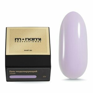 Monami, Жесткий гель для моделирования - Smart Violet (15 г)