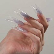 Nail Republic, Верхние формы-сэндвич Стилет (120 форм + 120 подложек)