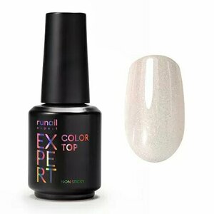 ruNail Expert, Top Color Non Sticky - Топ цветной №159 (18 мл)