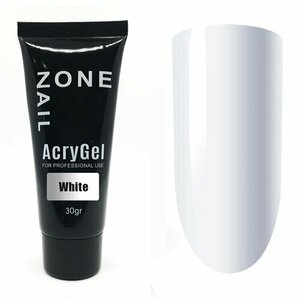 OneNail, Акригель для наращивания и моделирования - AcryGel White (30 гр)