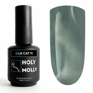 Holy Molly, Гель-лак Кошачий глаз - Silk Cat №11 (11 мл)