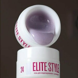 Elite Style, Гель для моделирования - Shine Gel №24 (15 мл)