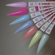 Elite Style, Cream gel - Цветной гель для наращивания №26 (15 мл)