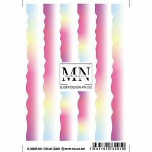 MIW Nails, Слайдер-дизайн №W-320