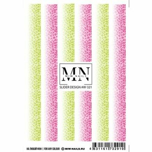 MIW Nails, Слайдер-дизайн №W-321