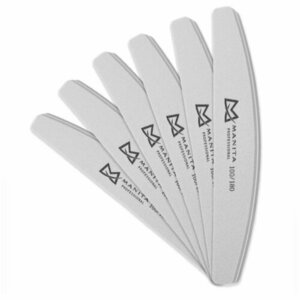 MANITA PROFESSIONAL, Бафик Лодка 100/180 грит (серый, 10 шт.)