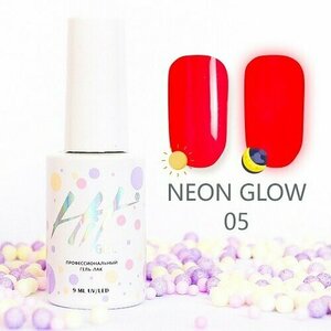 HIT gel, Гель-лак люминесцентный - Neon glow №05 (9 мл)