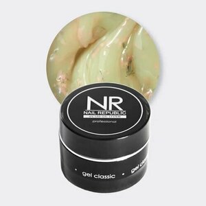 Nail Republic, Garden gel - Гель для моделирования с сухоцветами №297 (15 гр)