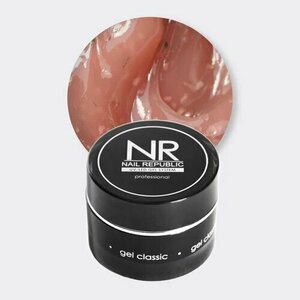 Nail Republic, Garden gel - Гель для моделирования с сухоцветами №300 (15 гр)