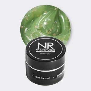 Nail Republic, Garden gel - Гель для моделирования с сухоцветами №296 (15 гр)