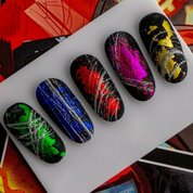 NAVI, Гель краска паутинка для ногтей - Spider Gel №01 (5 гр)