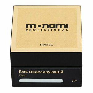 Monami, Жесткий гель для моделирования - Smart Clear (30 г)