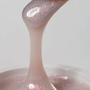 ruNail Expert, UV Builder Gel - Гель моделирующий с шиммером №138 (рефил, 50 г)