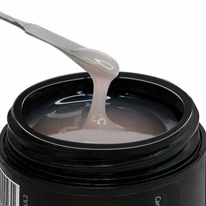 UNO LUX, Forma Gel Fiber Glass - Моделирующий гель Light Rose (прозрачно-розовый, 15 г)