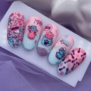 Swanky Stamping, Лак для стемпинга - Светло-розовый №013 (10 мл)