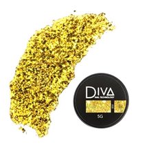 Diva, Glitter gel - Гель-лак для дизайна №3 (5 мл.)